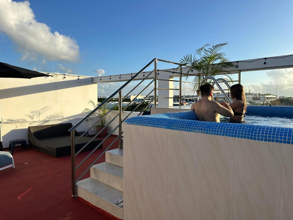 Mayasol Con Rooftop E Piscina Privata 普拉亚卡门 外观 照片